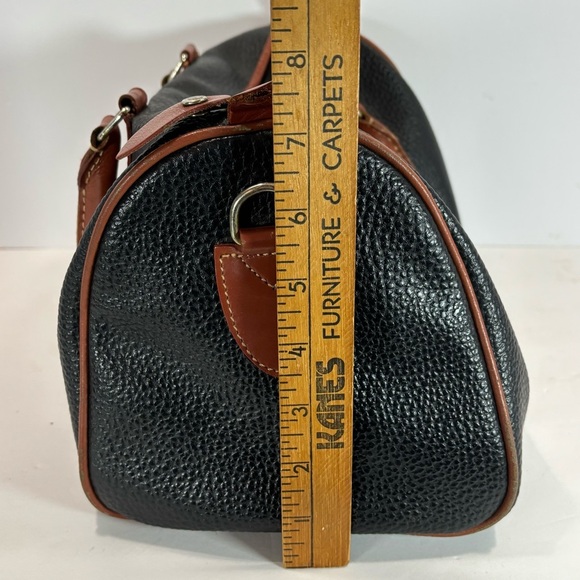 Vtg Dooney & Bourke Lot Of 2 Black/Brown All Weather Satchel Crossbody Leather - Picture 11 of 16